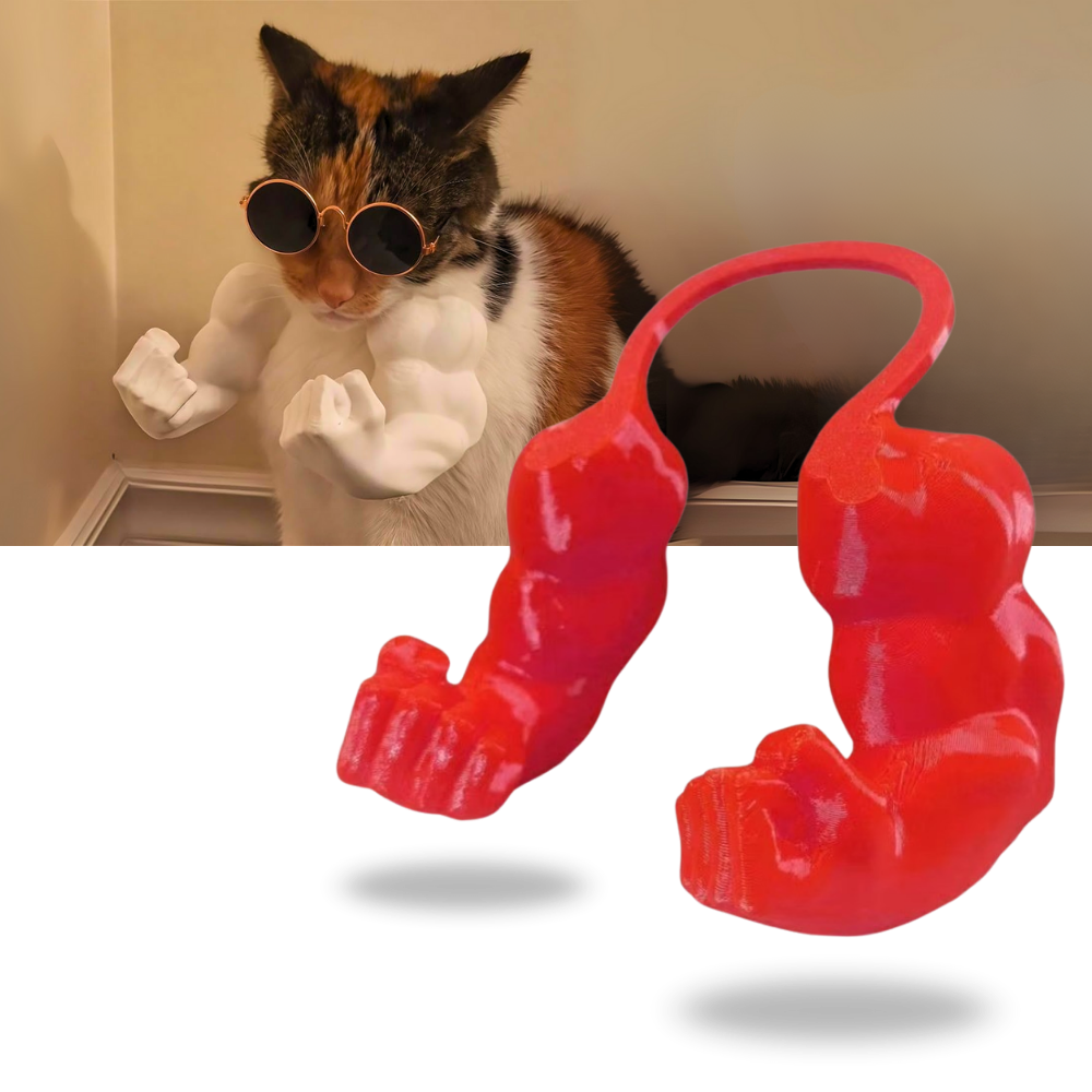 Costume pour chat bras de bodybuilder - Ozerty