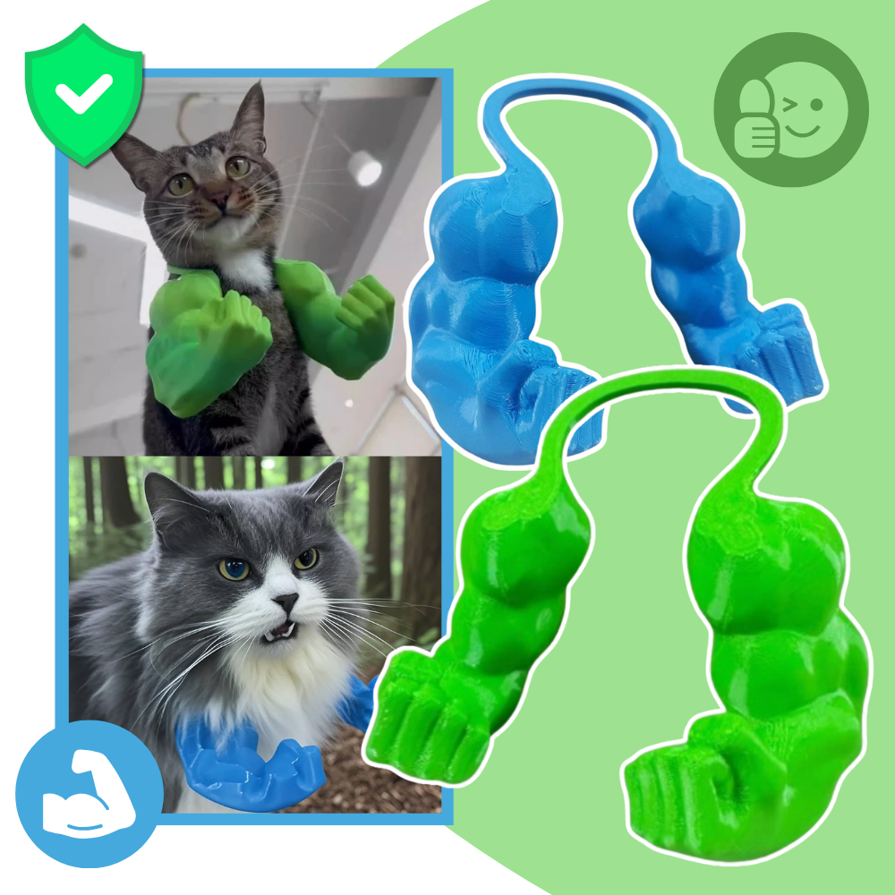 Costume pour chat bras de bodybuilder - Ozerty