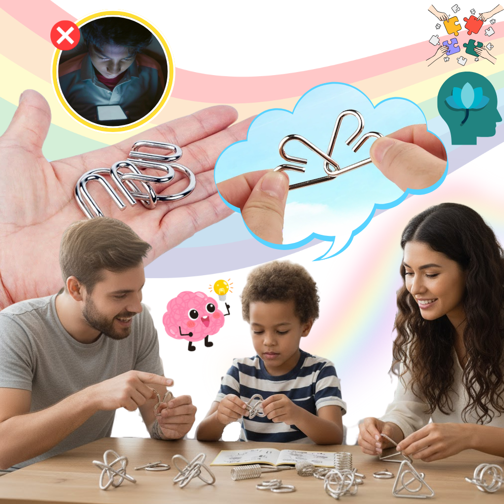 Puzzle Casse-tête en métal - Ozerty