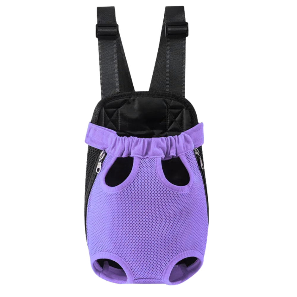 Sacs de transport respirants pour chats et chiens -Violet - Ozerty