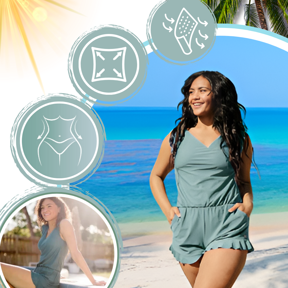 Robe de bain avec soutien-gorge intégré - Ozerty