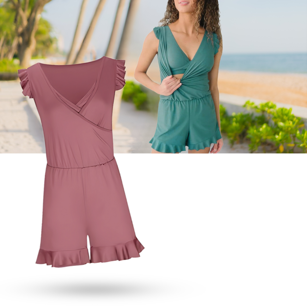 Robe de bain avec soutien-gorge intégré - Ozerty