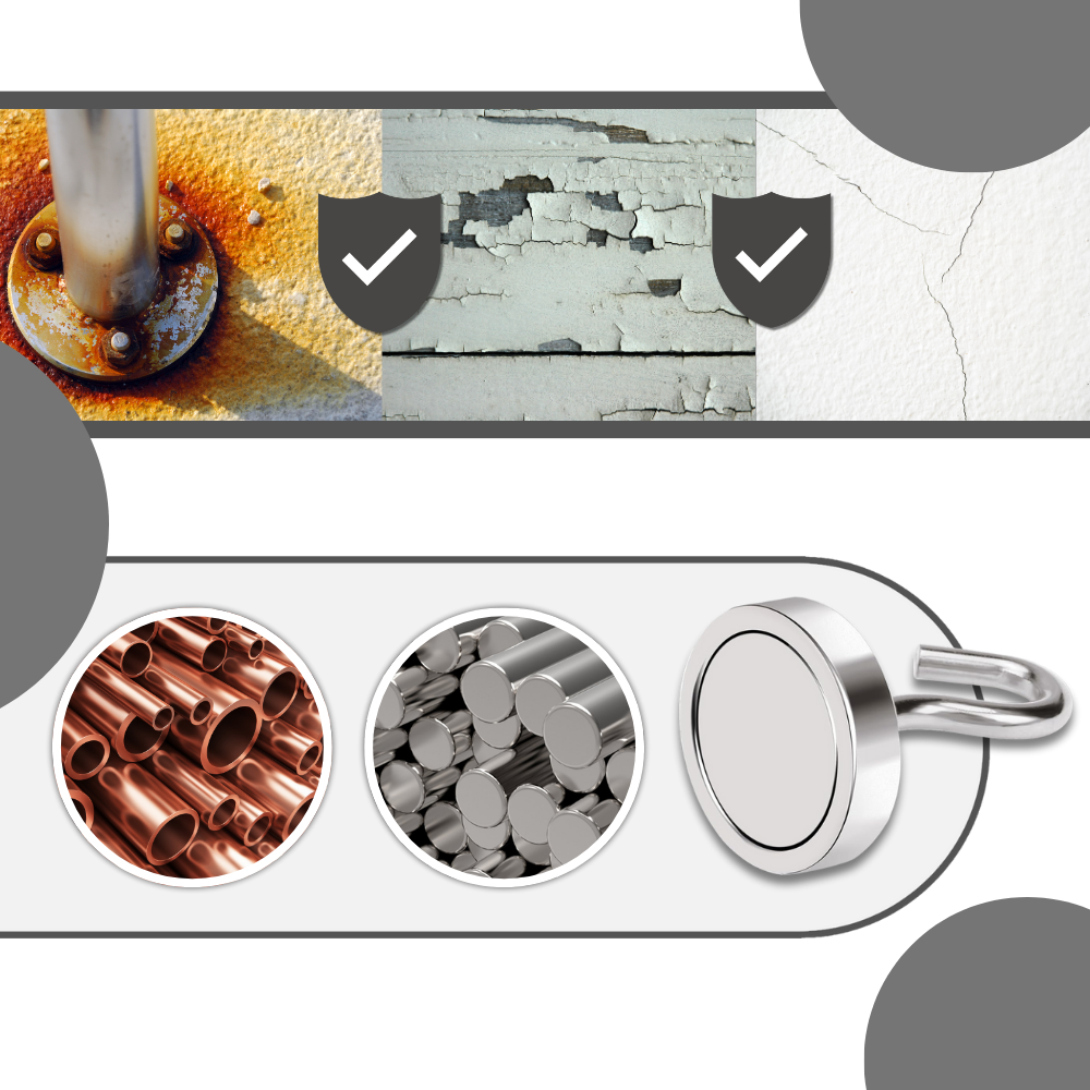 Crochets magnétiques pour cabine de croisière - Ozerty