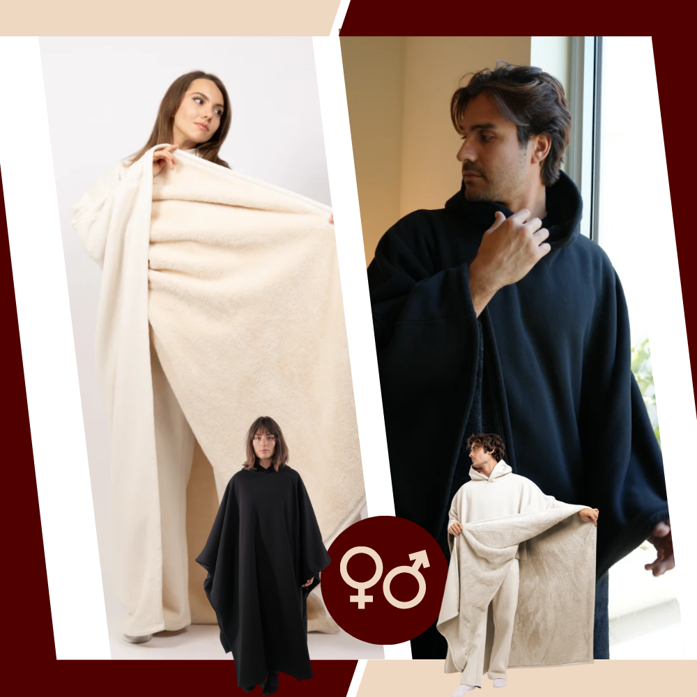 Cape couverture lestée à capuche - Ozerty