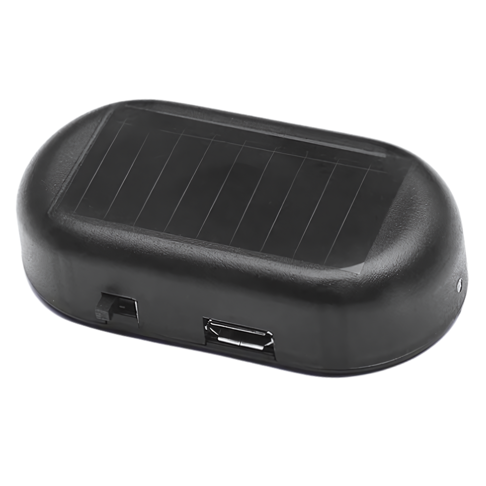 Lampe d'alarme solaire pour voiture
 -BleuRouge - Ozerty