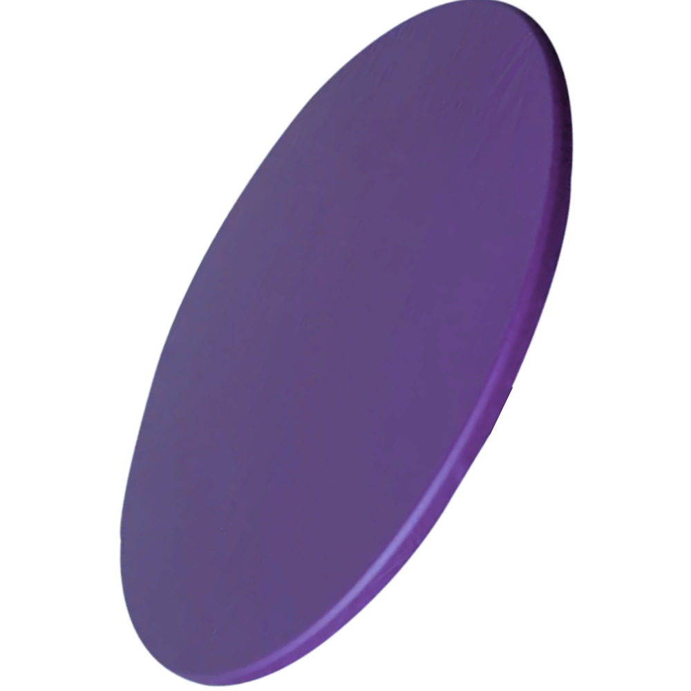 Nappe de table ronde -Violet - Ozerty