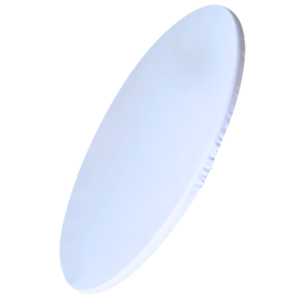 Nappe de table ronde -Blanc - Ozerty