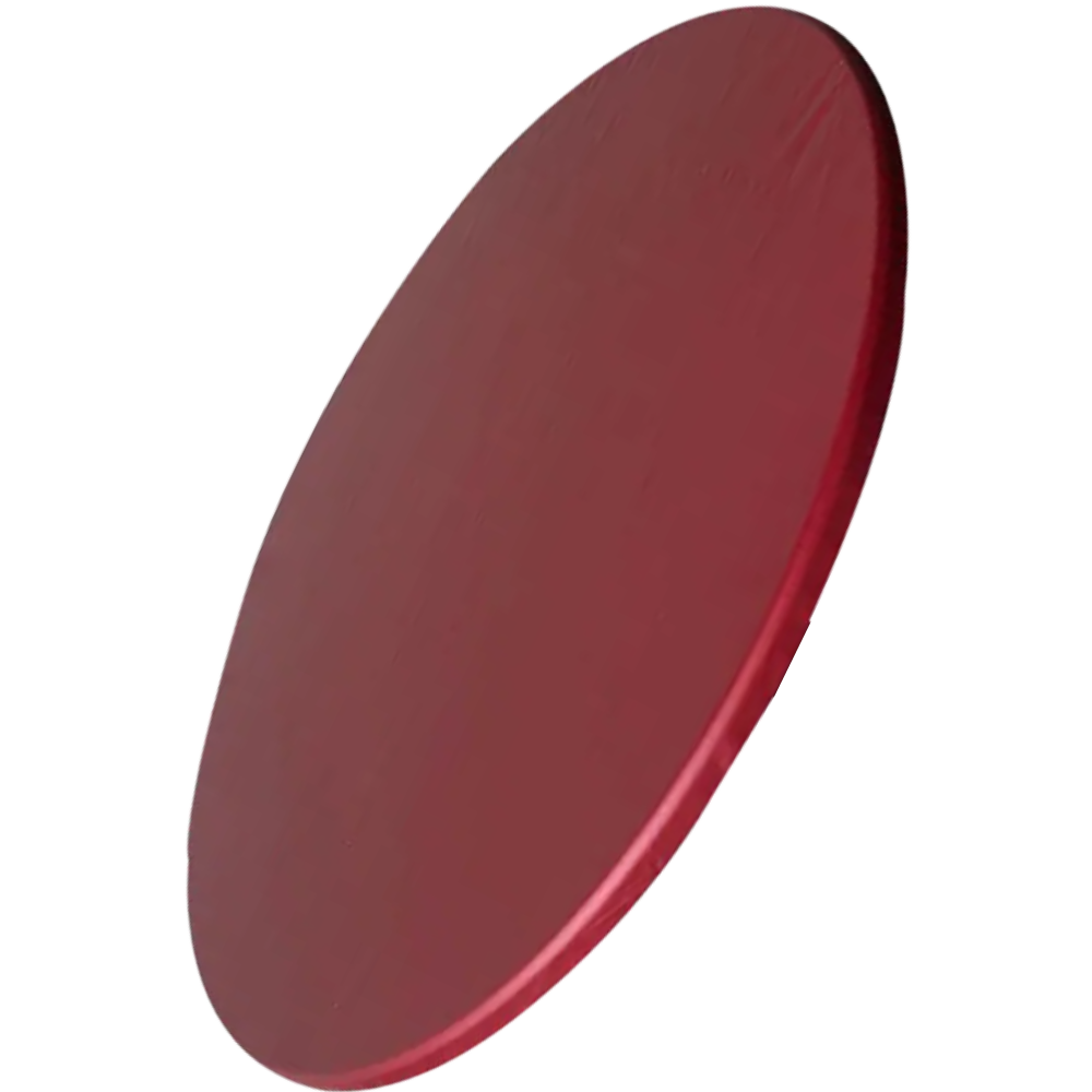 Nappe de table ronde -Rouge bordeaux - Ozerty