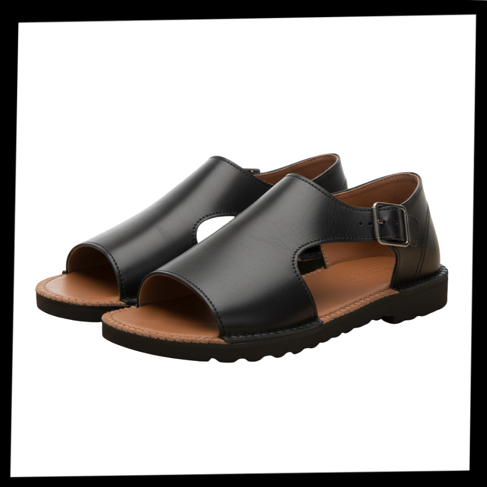 Sandales orthopédiques vintage chic - Ozerty