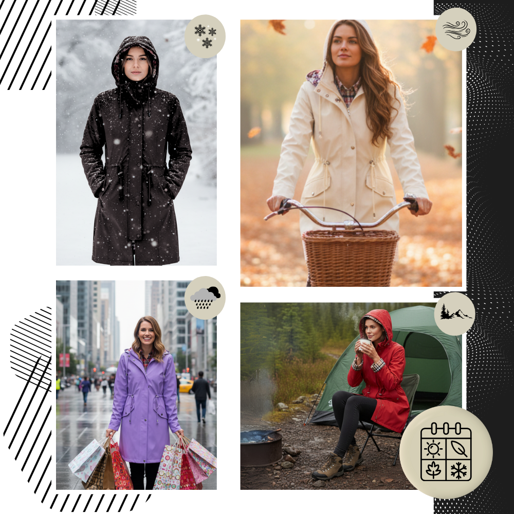 Trench-coat chic et imperméable - Ozerty