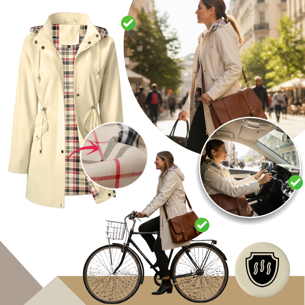 Trench-coat chic et imperméable - Ozerty