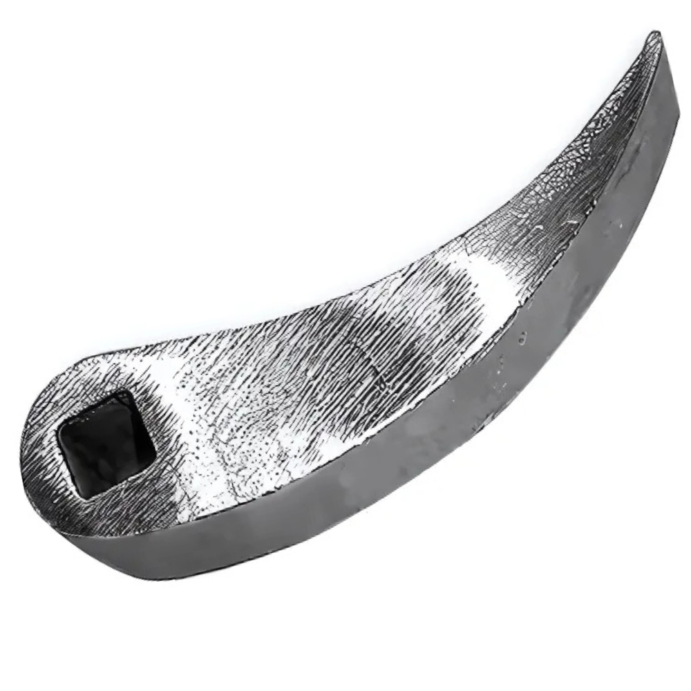 Barre à mine en acier chrome vanadium -Finition polie - Ozerty