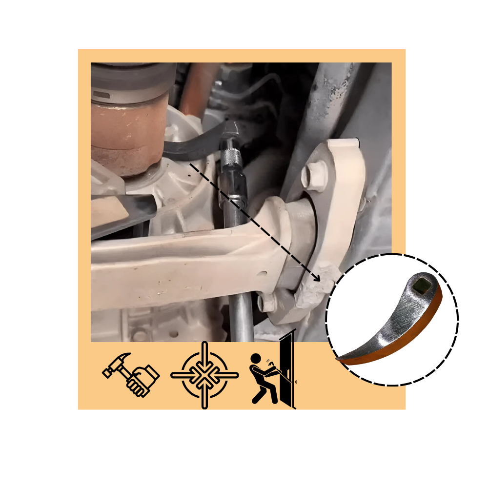 Barre à mine en acier chrome vanadium - Ozerty