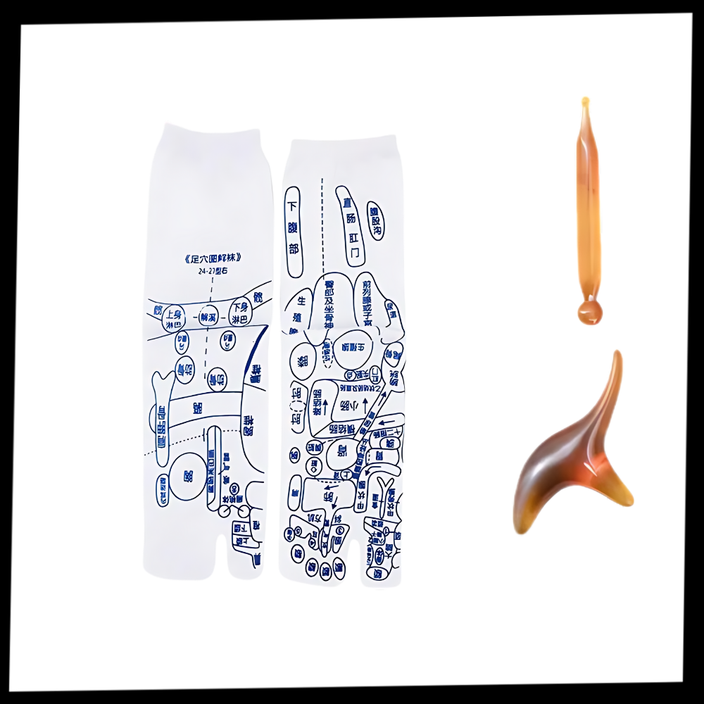 Chaussettes de réflexologie pour améliorer la circulation sanguine
- Ozerty