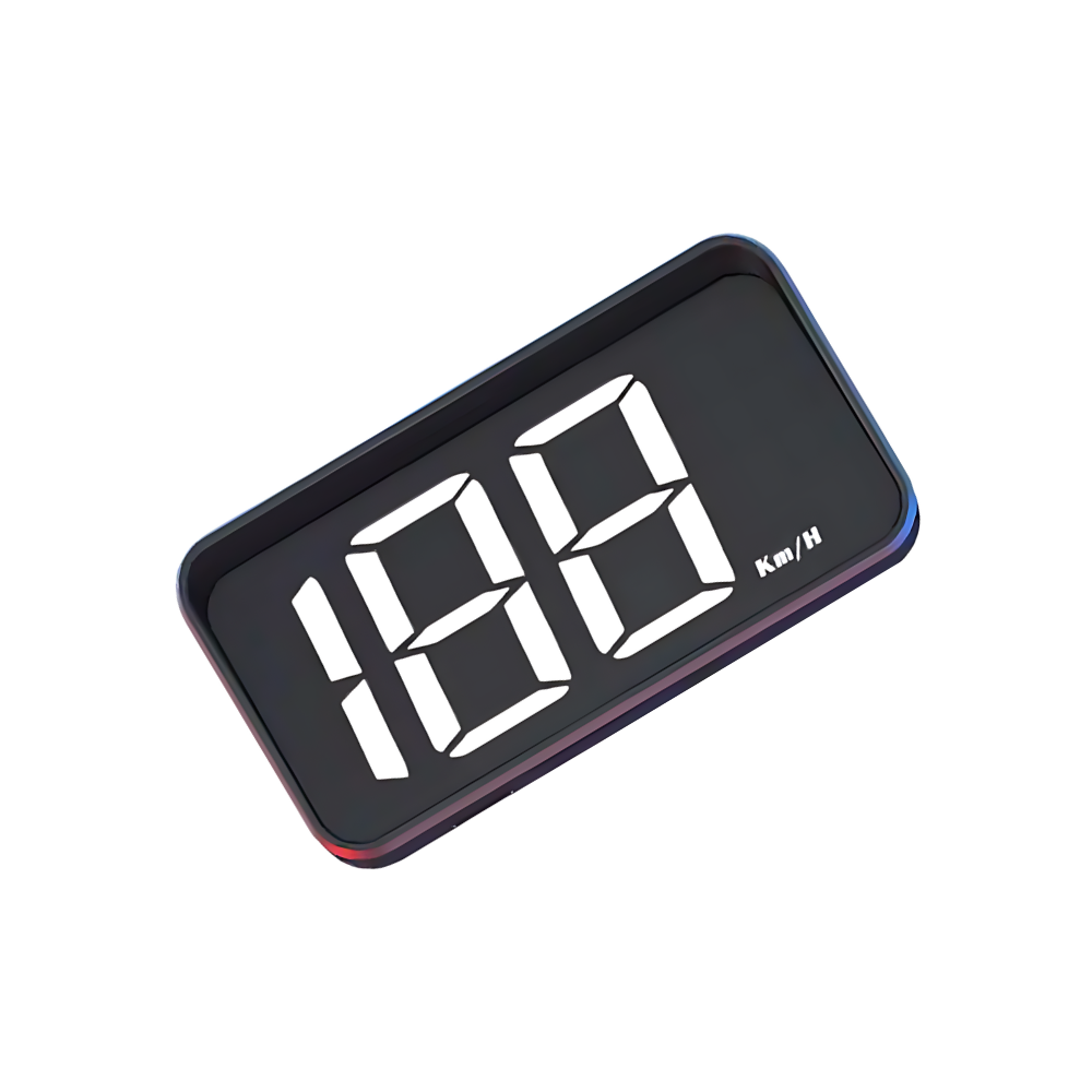 Affichage tête haute compteur de vitesse clair et intuitif -Feu blanc - Ozerty