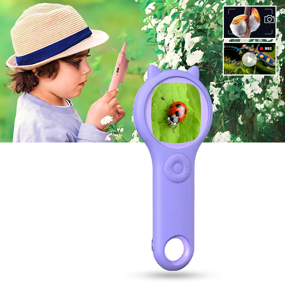 Microscope portable à visibilité optimale - Ozerty