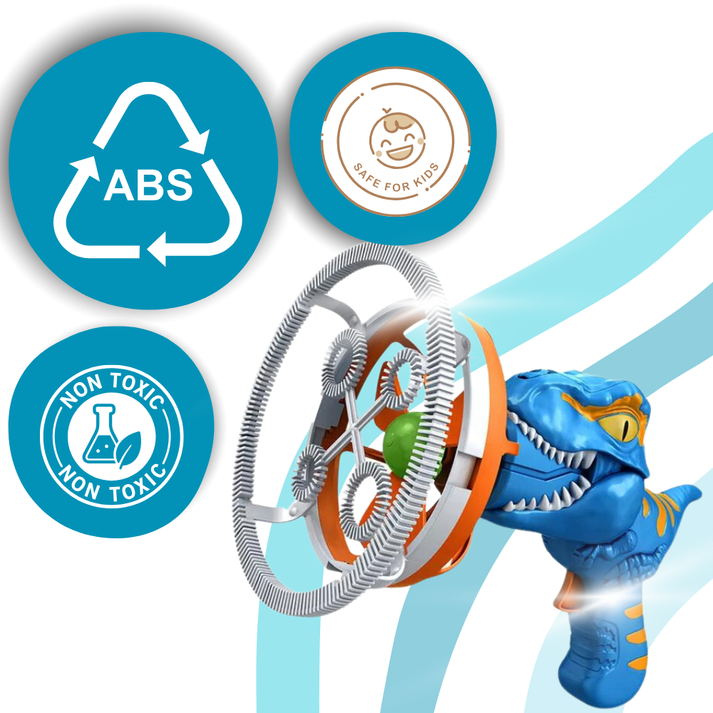 Machine à bulles colorées en forme de dinosaure
- Ozerty