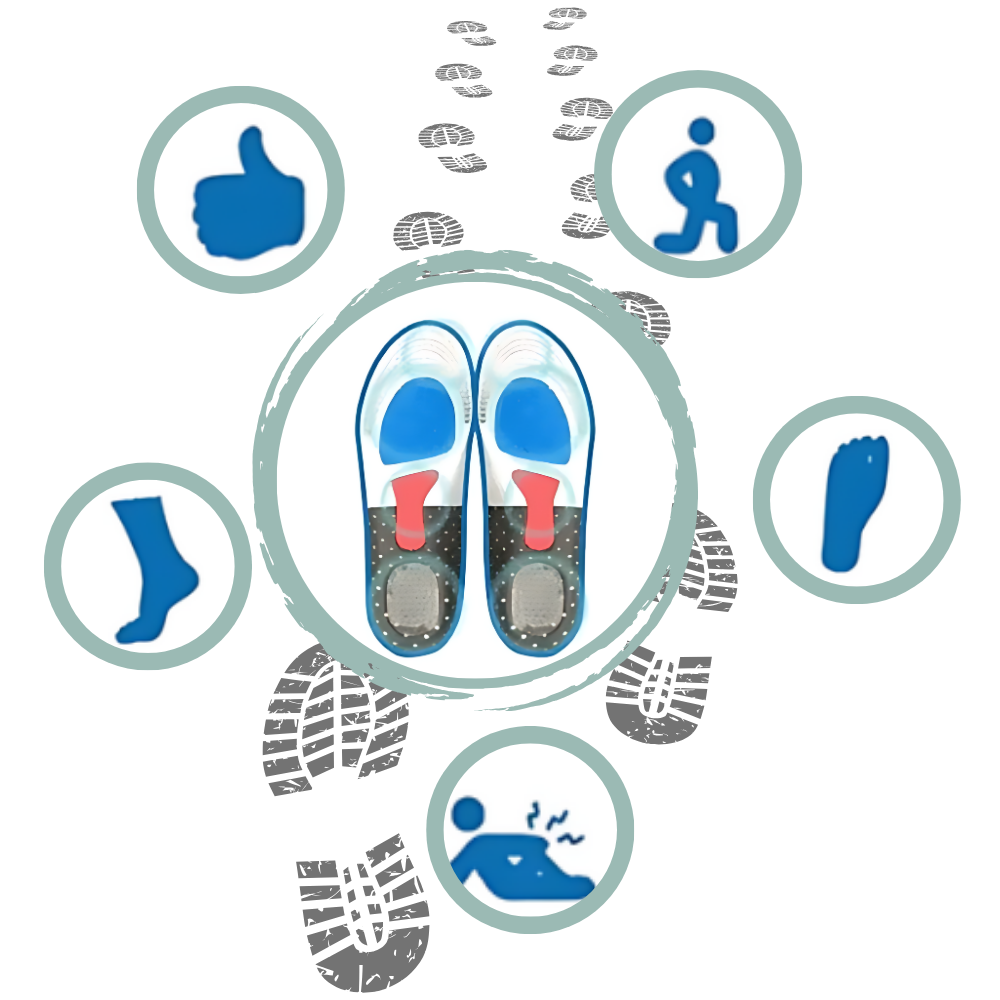 Sneakers anti-dérapantes en toile confortablement surélevées
- Ozerty