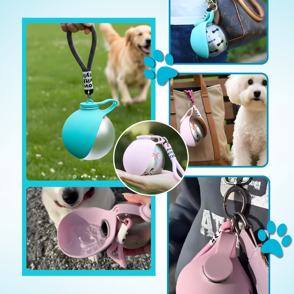 Gourde pratique pour chien - Ozerty