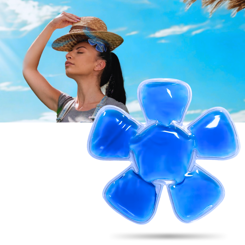 Insert de poche de gel rafraîchissant pour la tête - Ozerty