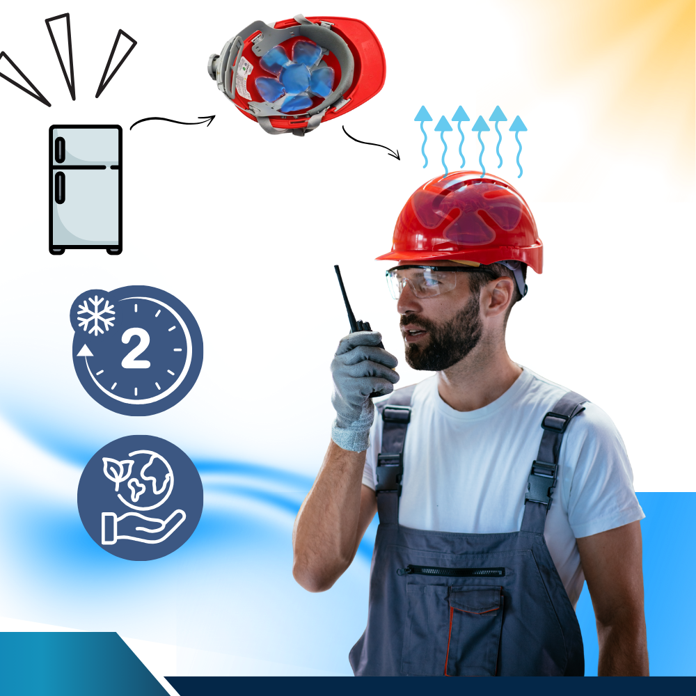 Insert de poche de gel rafraîchissant pour la tête - Ozerty