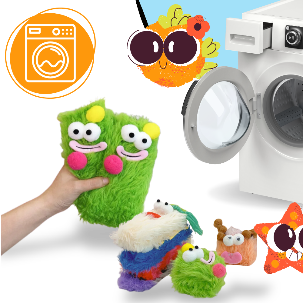 Chaussettes Funky en velours corail - Ozerty