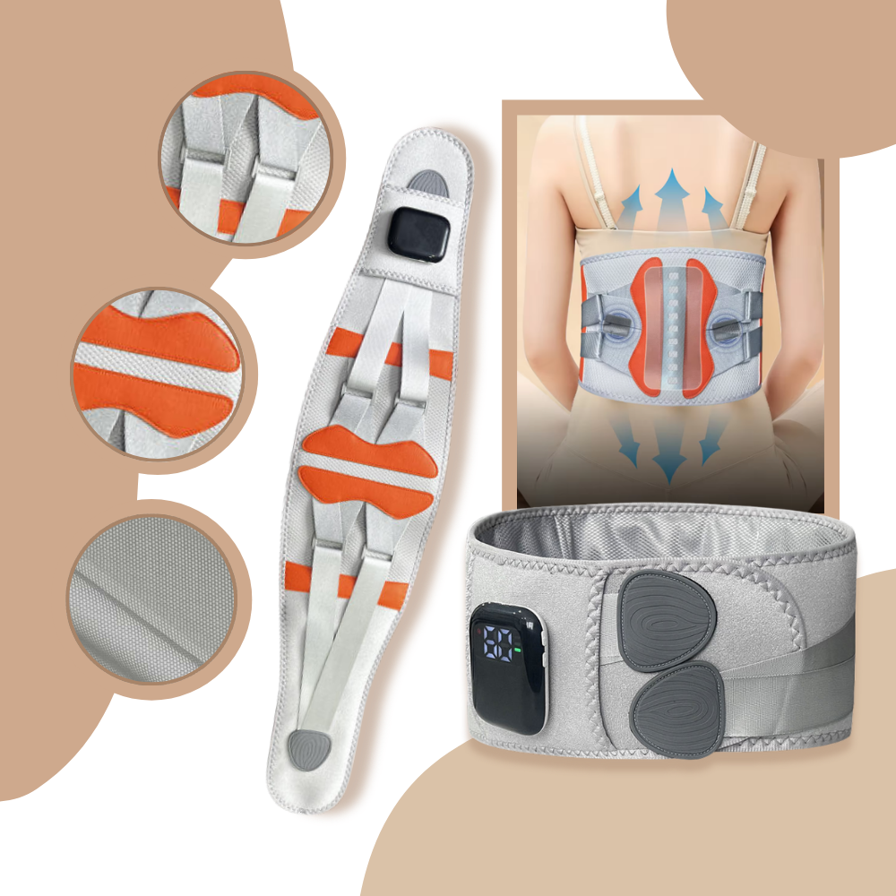 Ceinture massante et chauffante avec corset pour sciatique - Ozerty