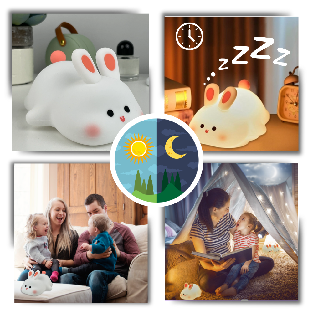 Veilleuse lapin adorable et douillette
- Ozerty