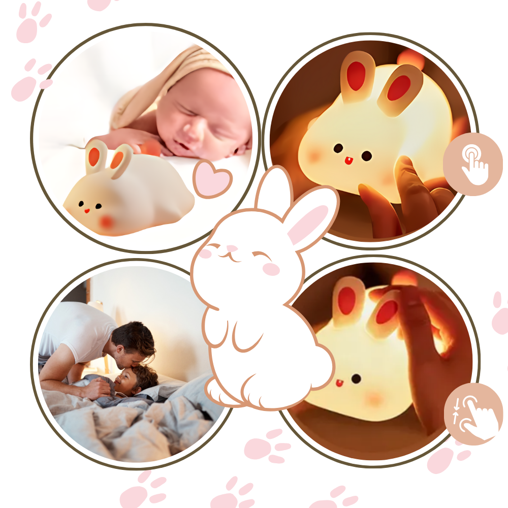 Veilleuse lapin adorable et douillette
- Ozerty