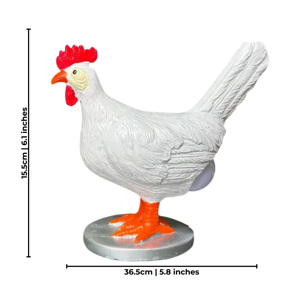 Lampe douce en forme de poule
- Ozerty