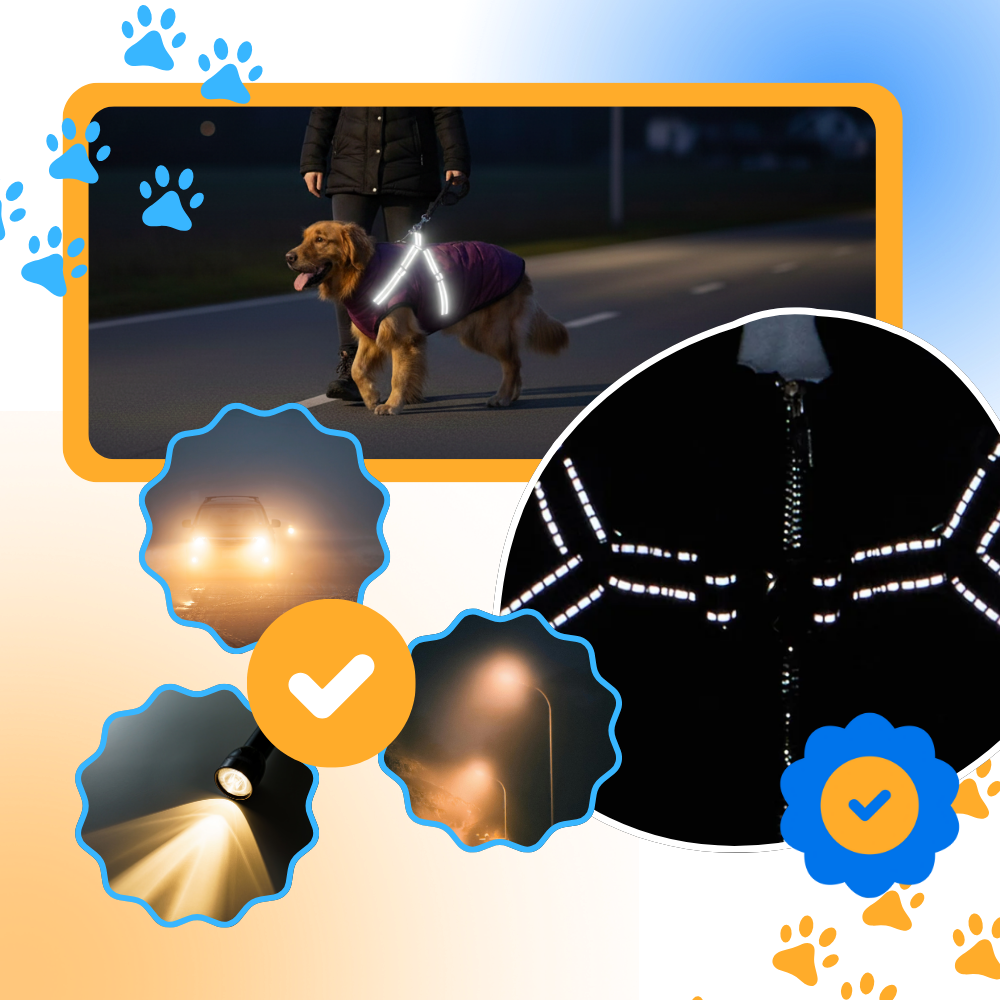 Veste d'hiver confortable pour chien - Ozerty