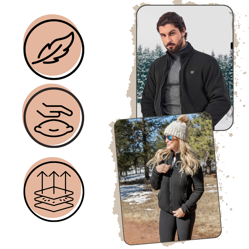 Veste polaire chauffante - Ozerty