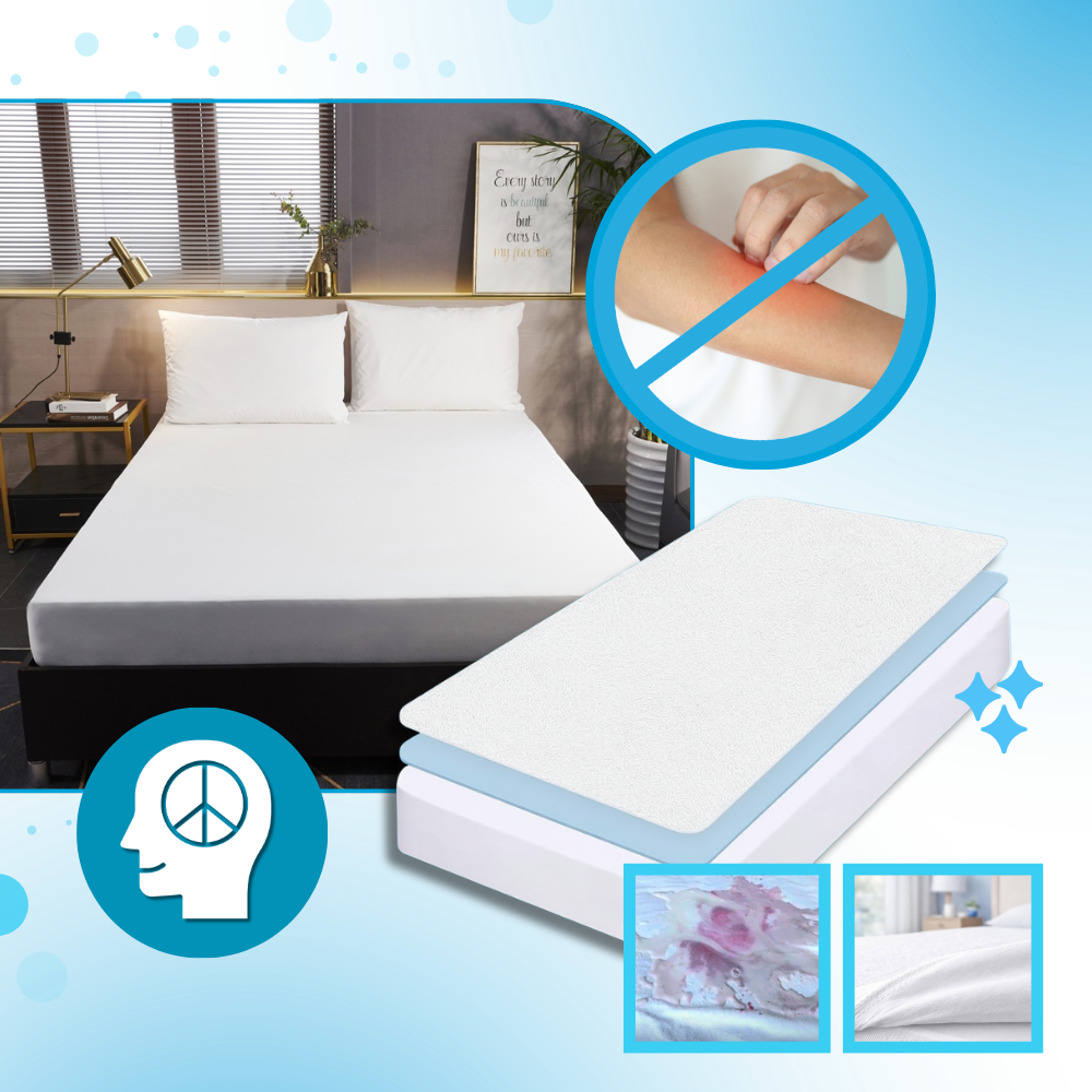 Protège-matelas imperméable et hypoallergénique - Ozerty