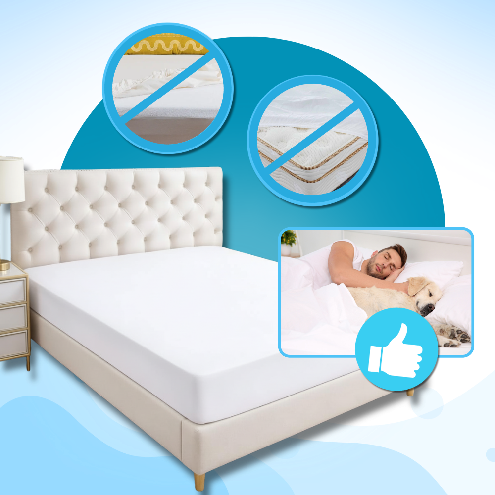 Protège-matelas imperméable et hypoallergénique - Ozerty