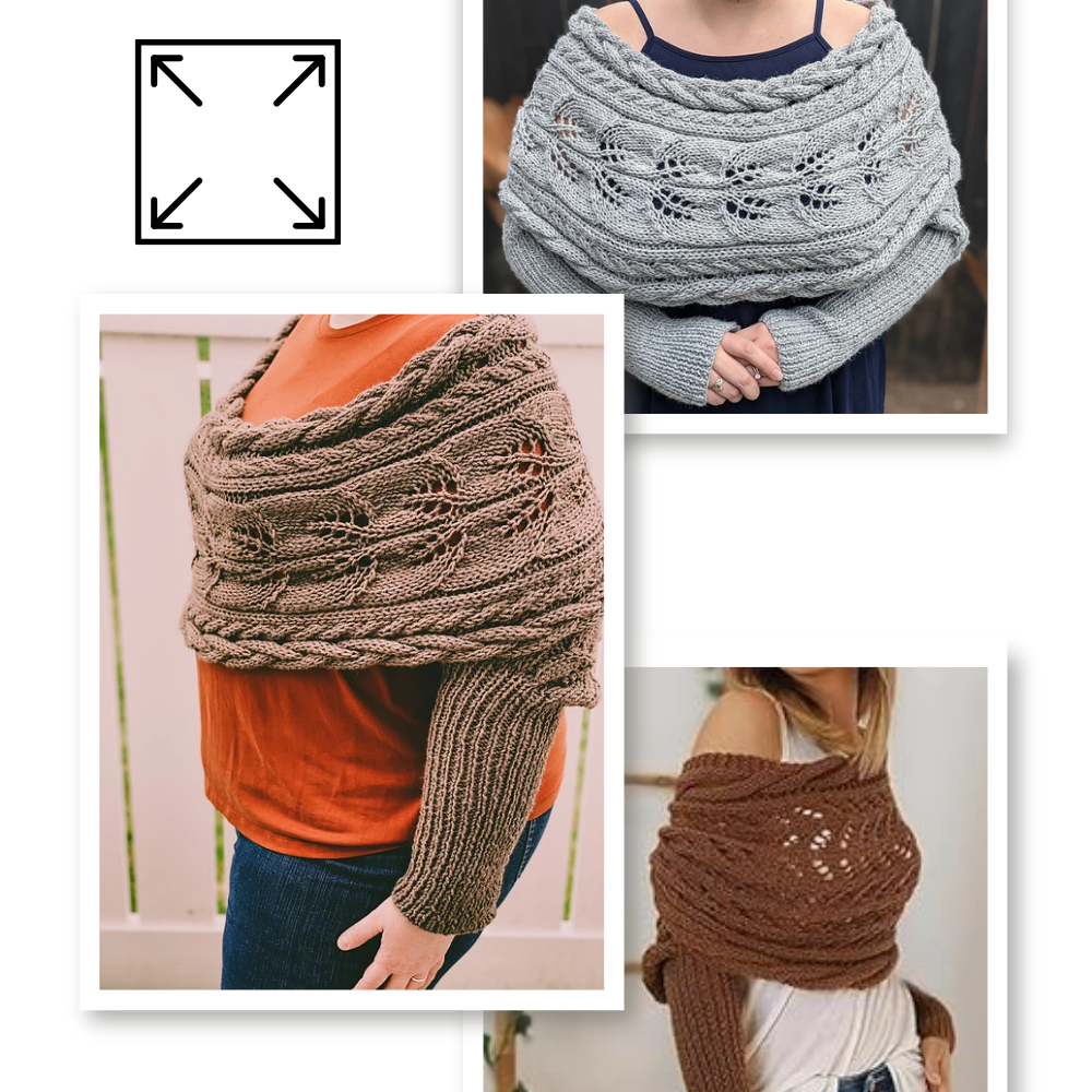 Chandail douillet en tricot avec épaules découvertes - Ozerty