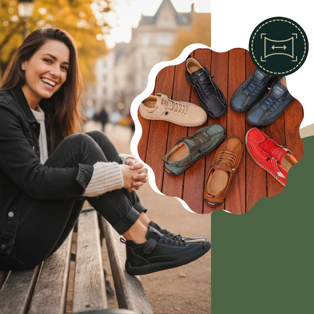 Baskets orthopédiques à soutien enveloppant - Ozerty