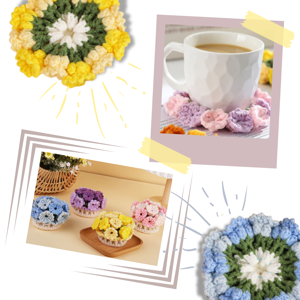 Sous-verres créatifs DIY
- Ozerty