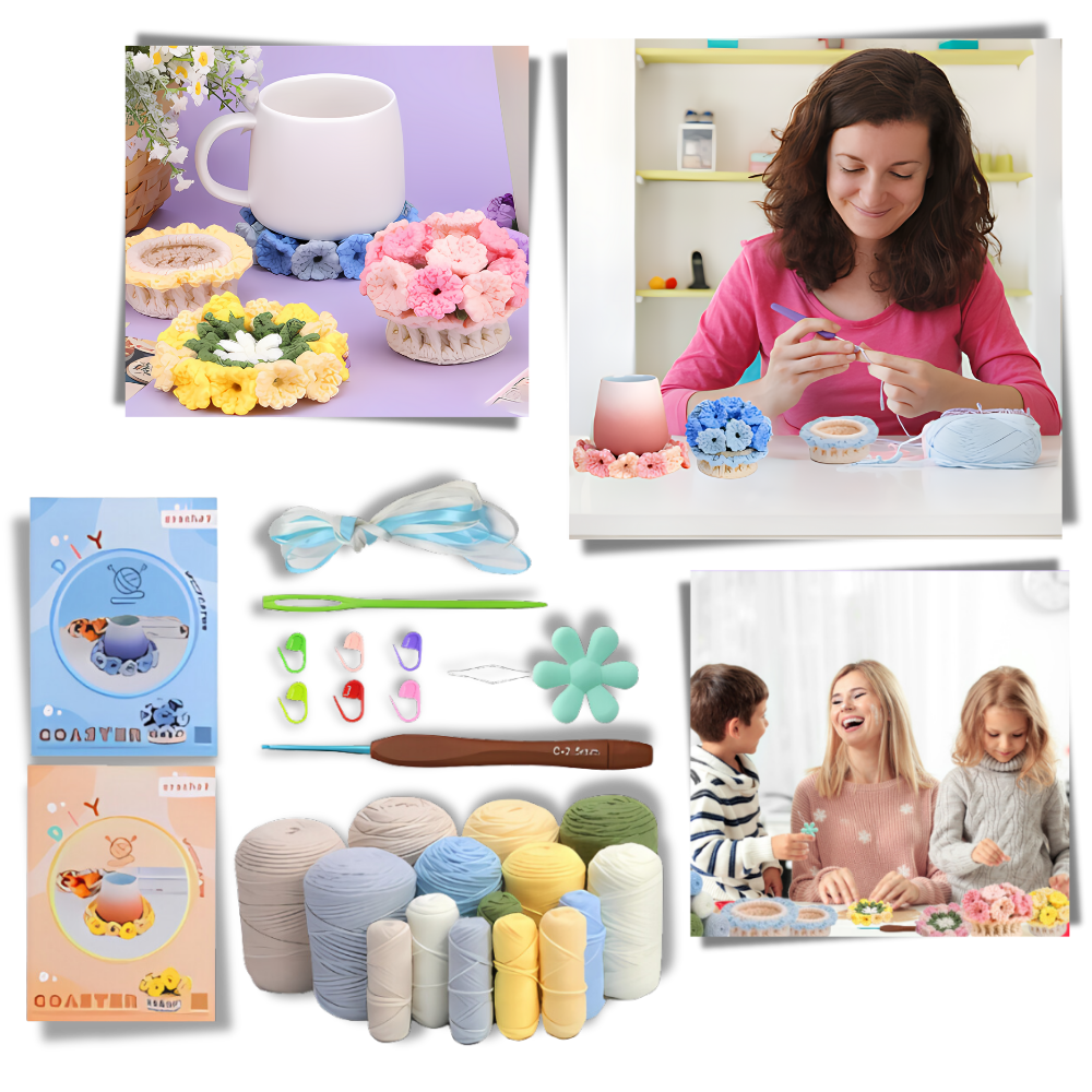 Sous-verres créatifs DIY
 - Ozerty