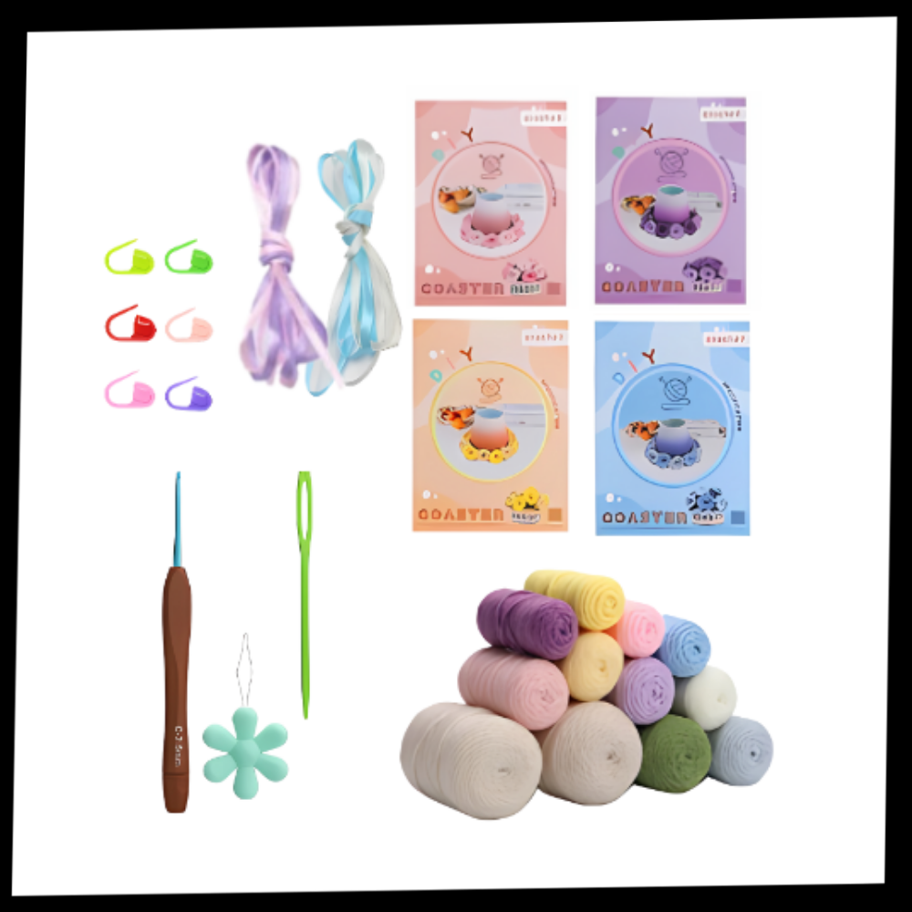 Sous-verres créatifs DIY
- Ozerty