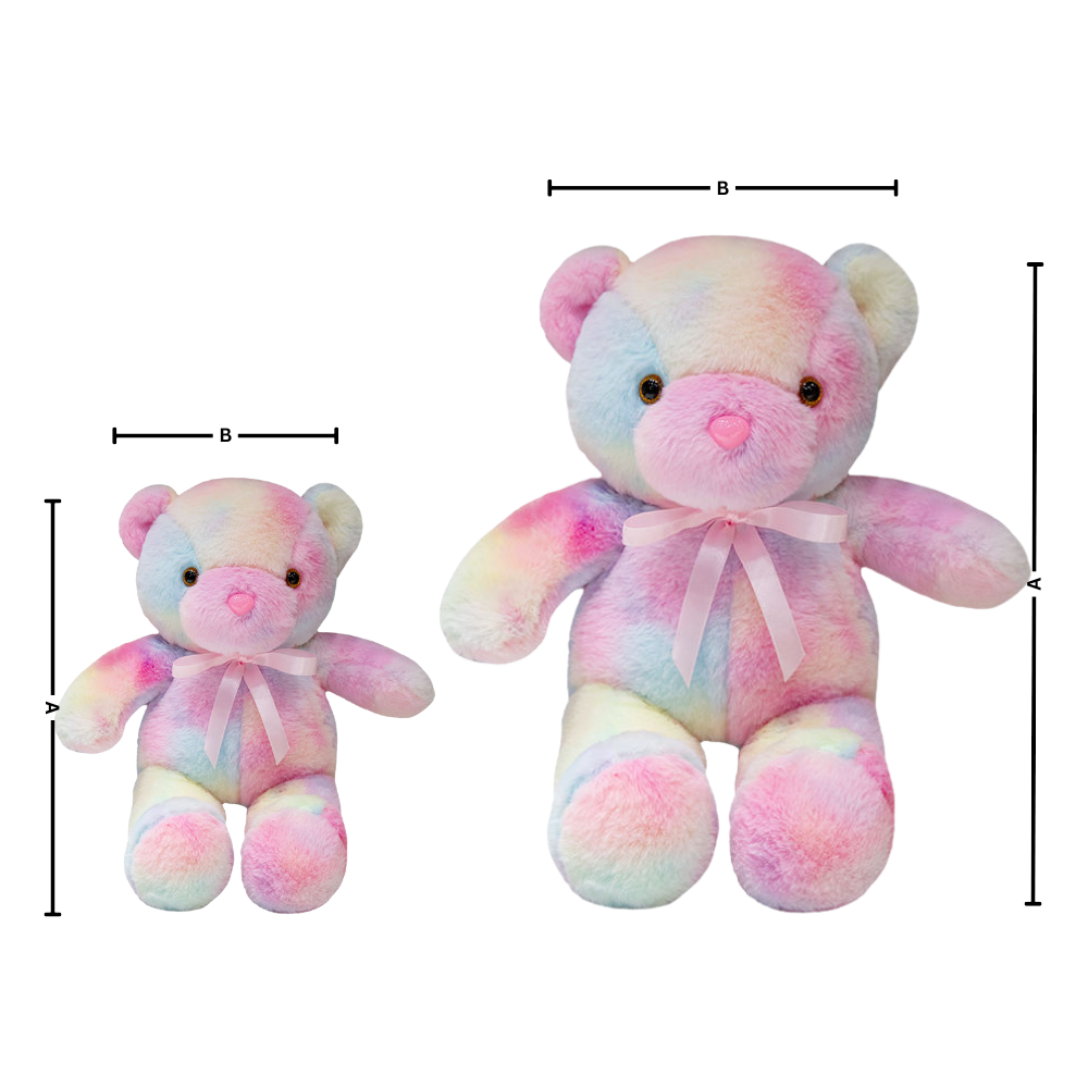 Peluche lumineuse LED en forme d'ourson - Ozerty