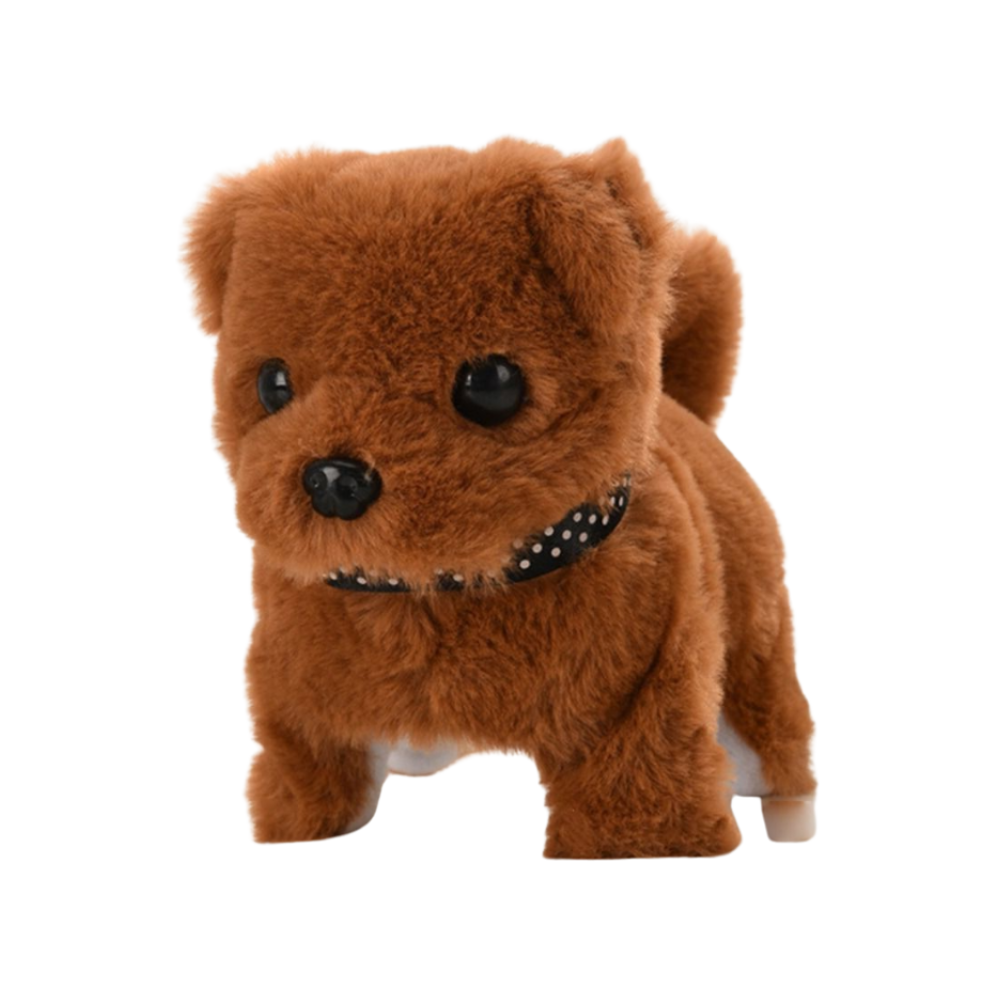 Jouet interactif chiot câlin
 -Bichon Marron - Ozerty