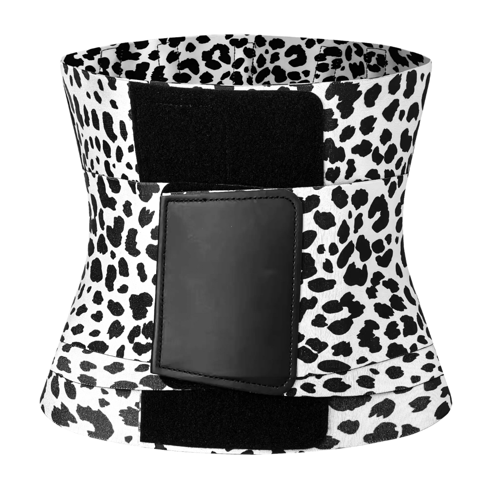 Corset minceur -Léopard blanc - Ozerty