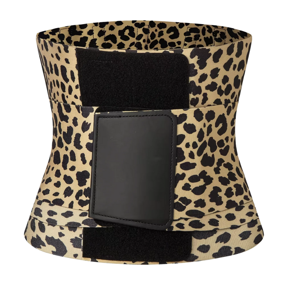 Corset minceur -Léopard jaune - Ozerty
