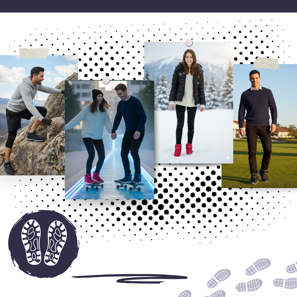 Bottines d'hiver rembourrées à isolation thermique - Ozerty