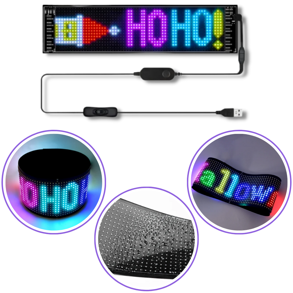 Panneau LED personnalisable et flexible
- Ozerty