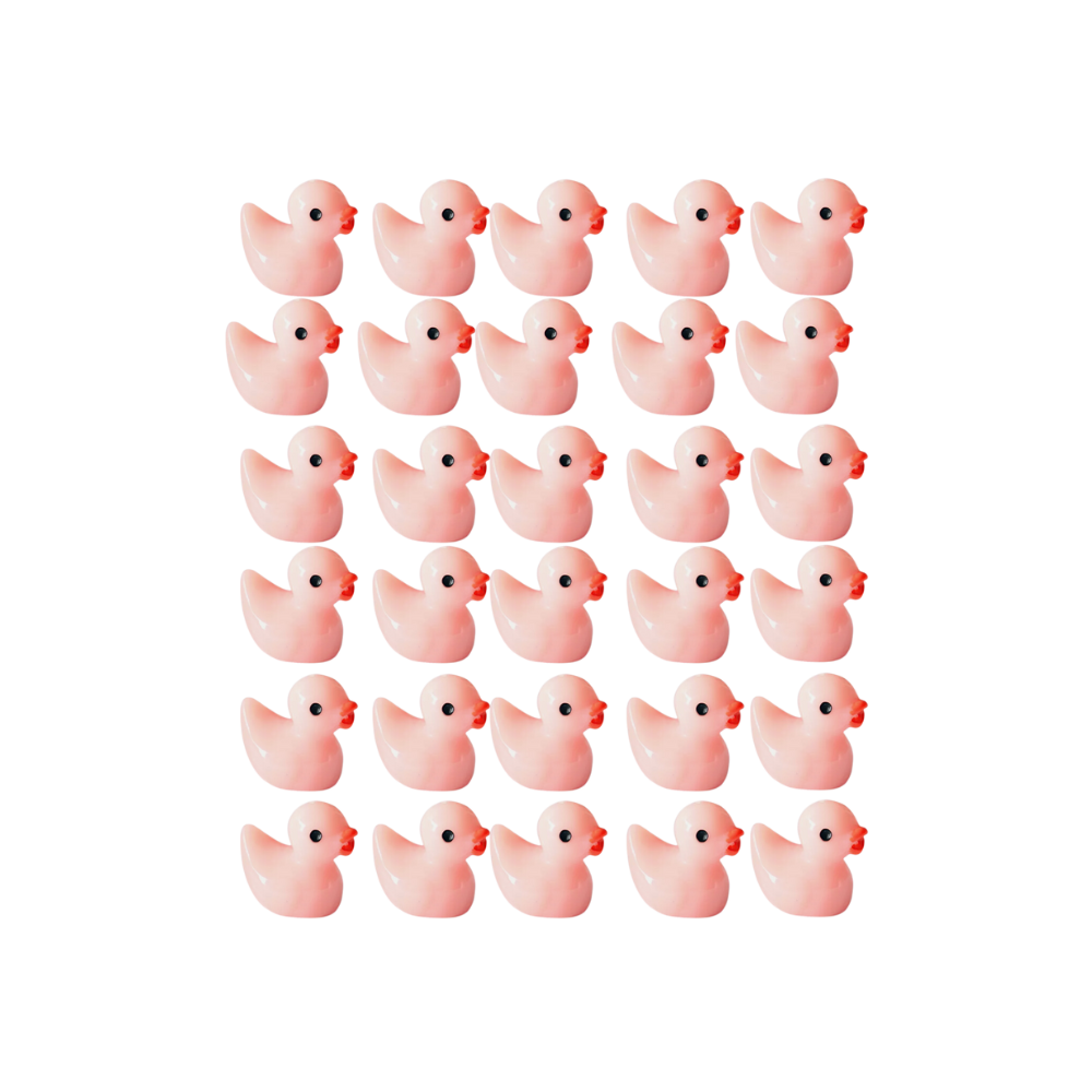 Jouet de défi petit canard -Rose clair lumineux - Ozerty