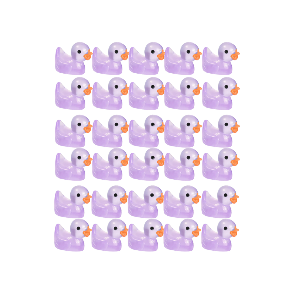 Jouet de défi petit canard -Violet lumineux - Ozerty
