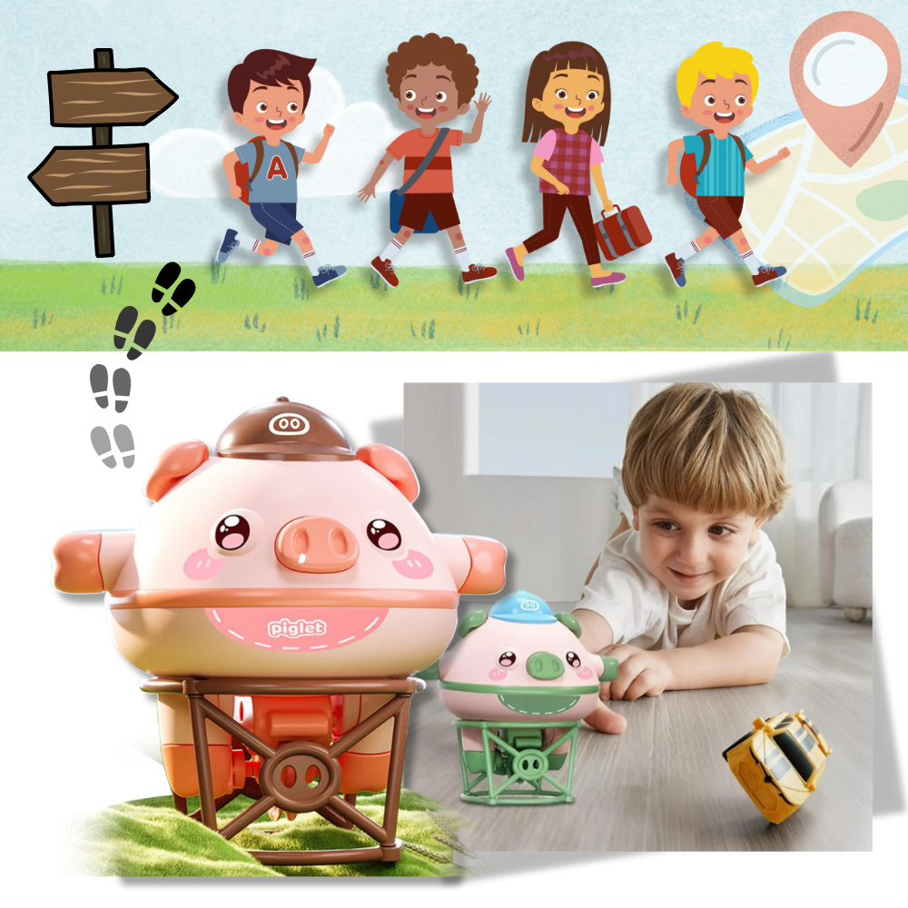 Jouet cochon équilibriste mignon - Ozerty