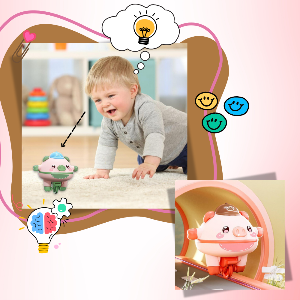 Jouet cochon équilibriste mignon - Ozerty