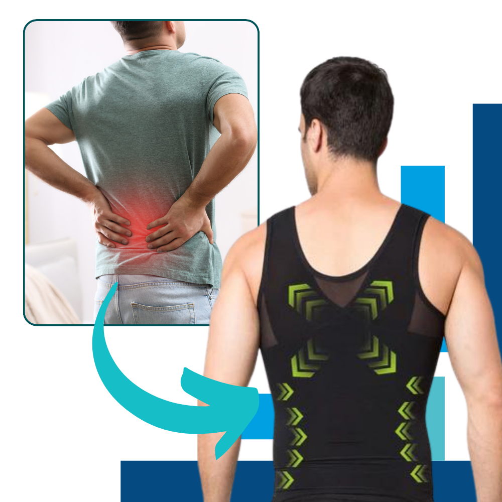 Maillot de corps amincissant discret pour hommes - Ozerty